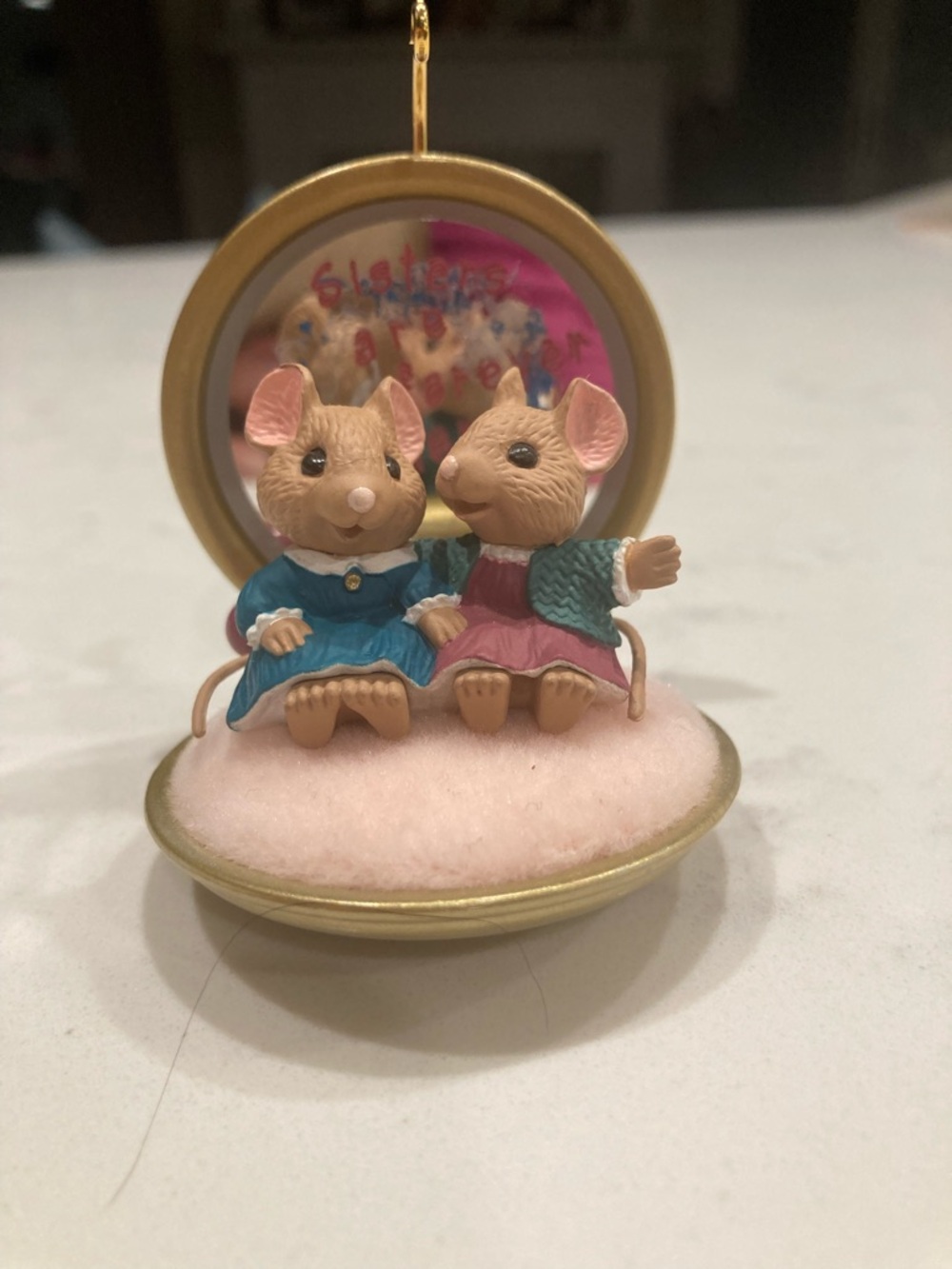 NEW Hallmark Keepsake Ornament 1993 Commemorative “Sister to Sister”